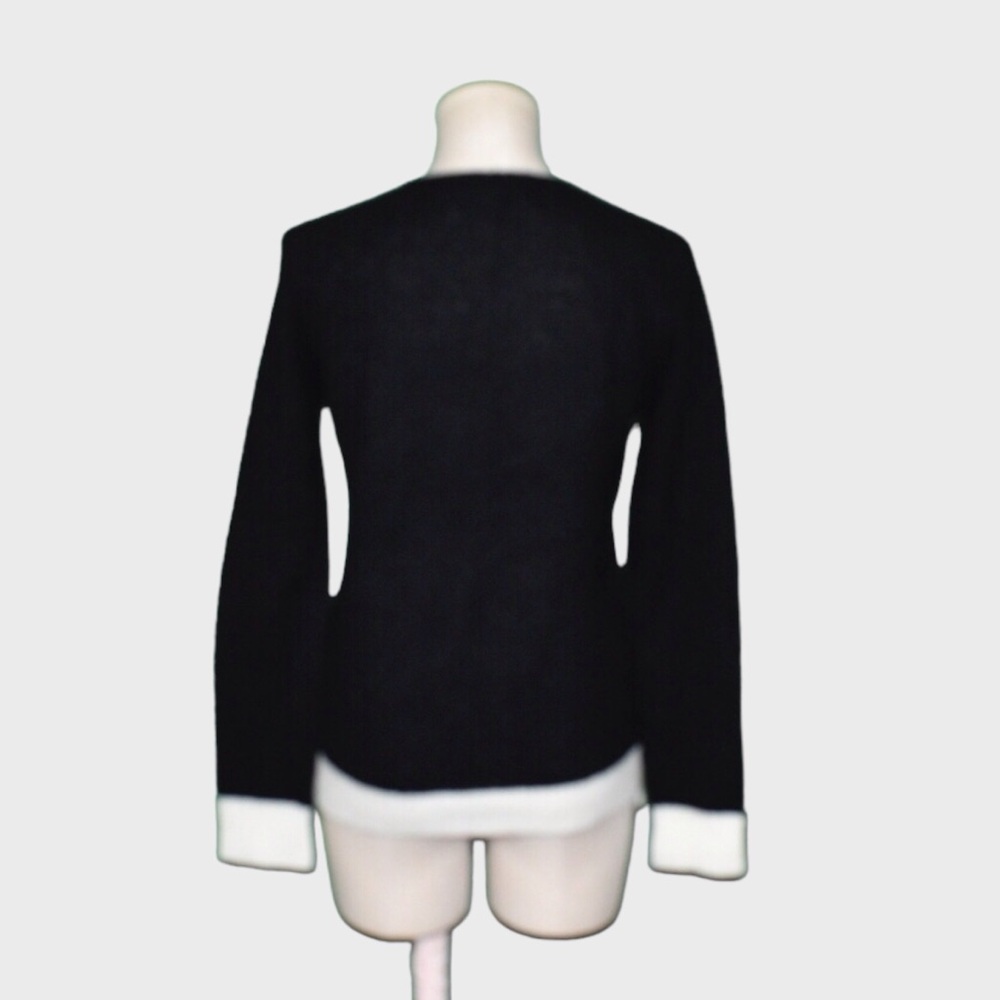 A.L.C. Stripe Block Wool Alpaca Blend Sweater - image 2